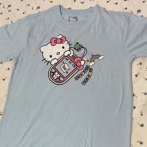 Hello Kitty Blue Short Sleeve Tee